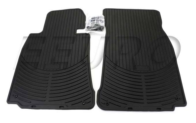 BMW Floor Mat Set - Front (All-Weather) (Black) 82550151196